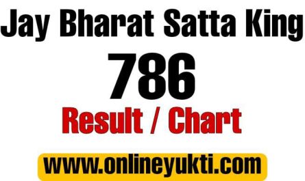 Jay Bharat Satta King 786 | Bharat Result Today | Jay Bharat Satta Chart