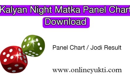 Kalyan Night Chart Panel