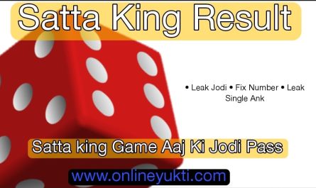 Satta king Jodi