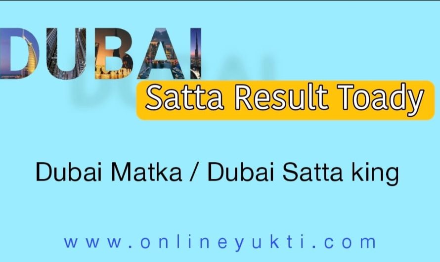 Dubai Satta | Dubai Satta Result