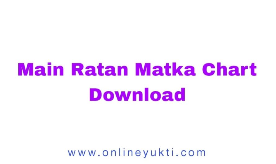 Main Ratan Chart | Main Ratan Chart