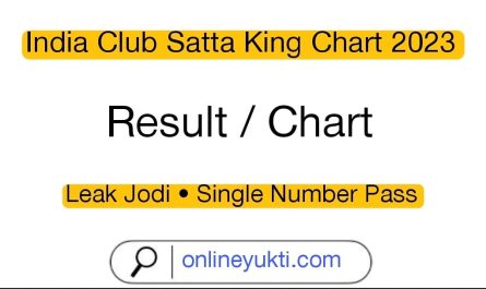 India Club Satta King
